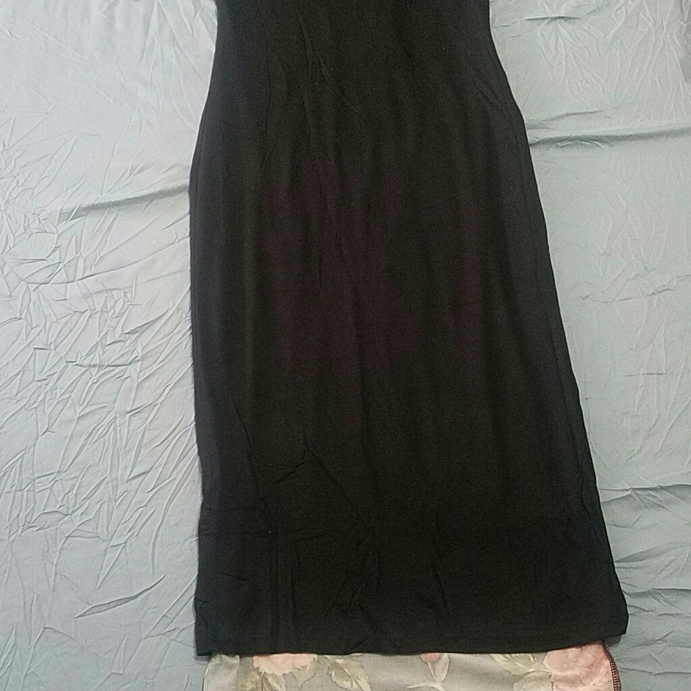 STRAPLESS MIDI DRESS - Picture 2 of 3